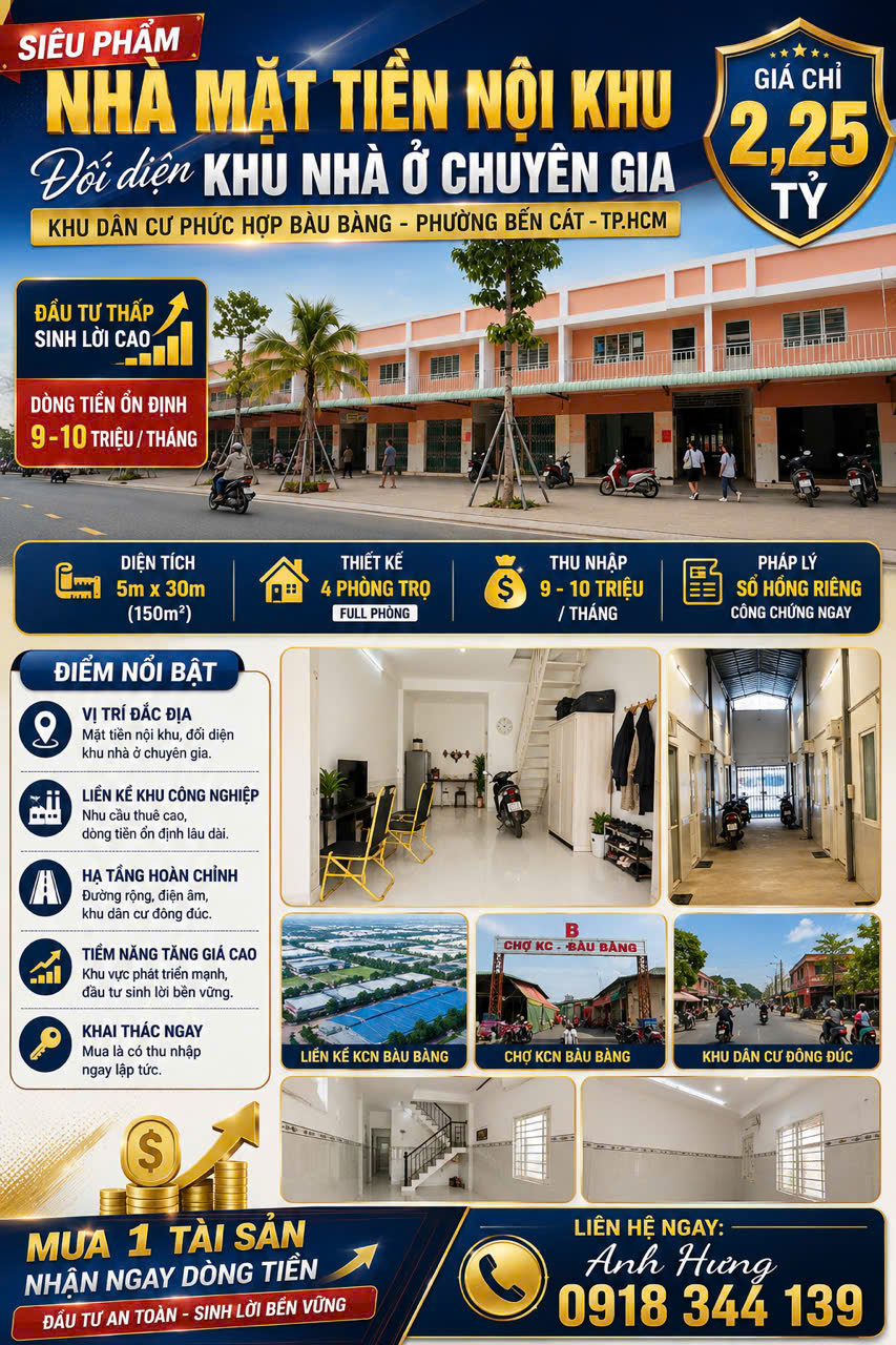 BAU BÀNG -2,25 TỶ –